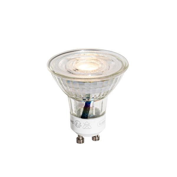 Čirá LED žárovka GU10 50mm 3W 230 lm 2700K