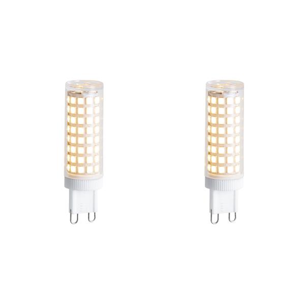 Sada 2 stmívatelných LED žárovek G9 5,5 W 500 lm 2700 K
