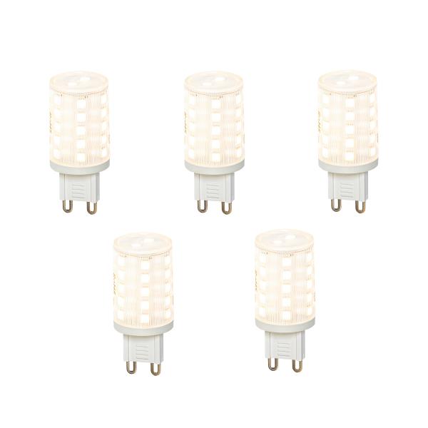 Sada 5 chytrých LED žárovek G9 2,5W 250 lm 2700K - 6500K