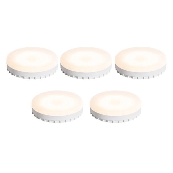 Sada 5 stmívatelných LED žárovek GX53 7W 750 lm 3000K
