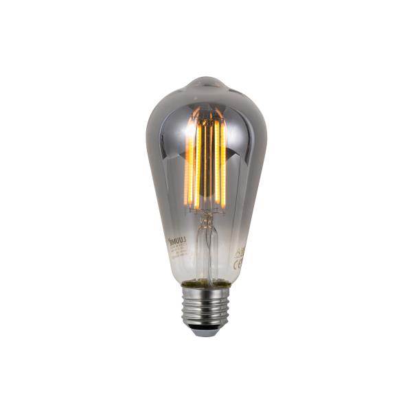 Chytrá stmívatelná LED žárovka E27 ST64 kouřová 4,9 W 150 lm 1800 K