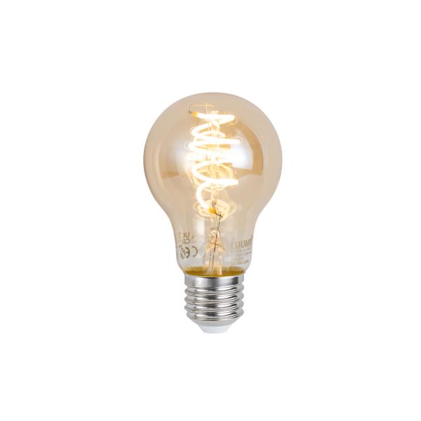 Chytrá stmívatelná LED žárovka E27 A60 jantarová 4,9 W 320 lm 2500 K