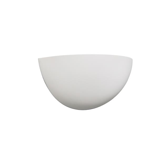 Moderní nástěnné svítidlo bílé - Britt