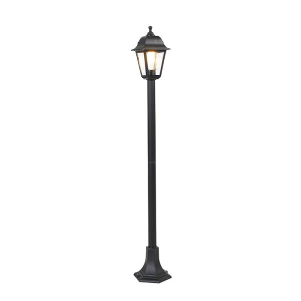 Klasická lucerna černá 122 cm IP44 - Capital