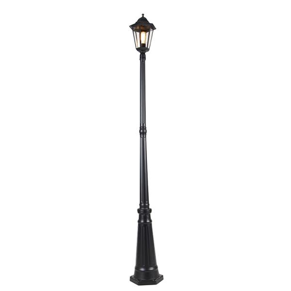 Klasická venkovní lampa černá 200 cm IP44 - Havana