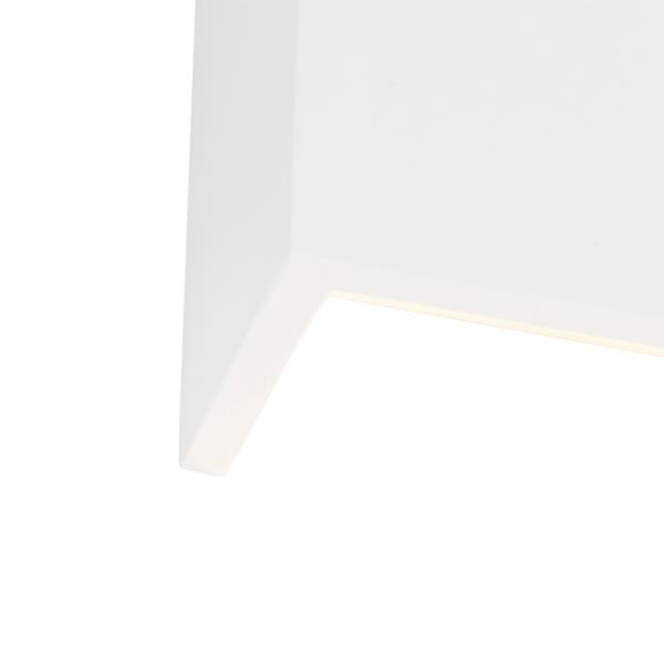 Moderní nástěnné svítidlo bílé - Colja Novo