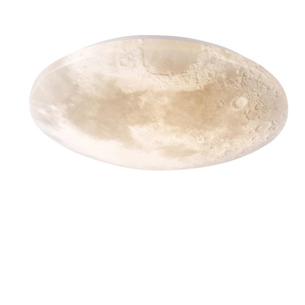 Stropní svítidlo bílé vč. LED a stmívače s dálkovým ovládáním - Mane