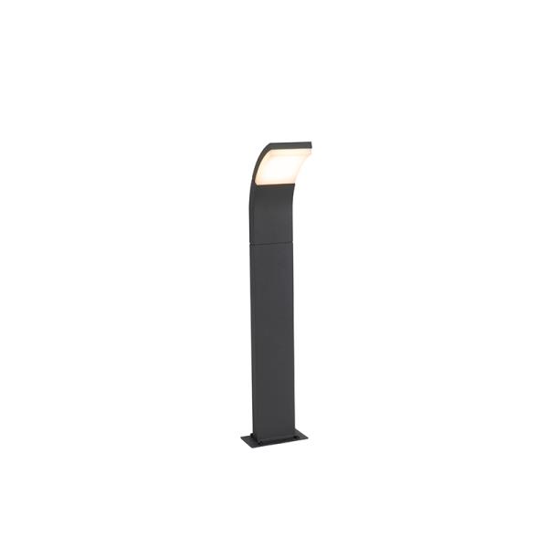 Moderní venkovní sloup Anthracite 60 cm vč. LED IP54 - Litt