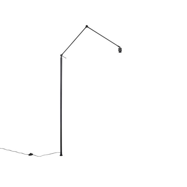Stojací lampa s ramenem černá - Editor