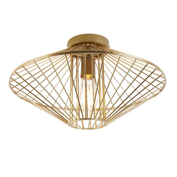 Designové stropní svítidlo zlaté - Zahra