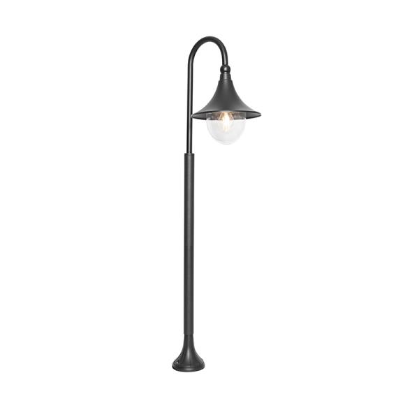 Klasická venkovní lampa černá 125 cm IP44 - Daphne