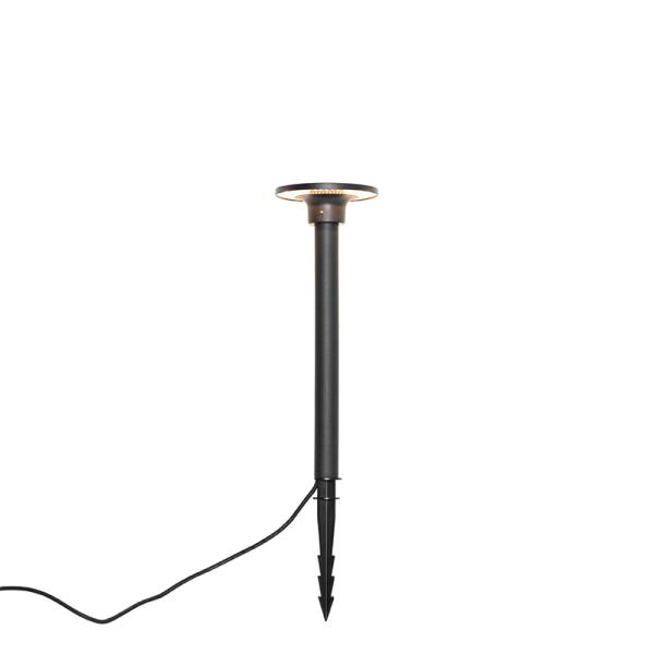 Moderní bodové světlo na špici černé vč. LED IP54 - Skyf