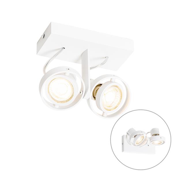 Moderní bodové světlo bílé 2-světlo - Master 50