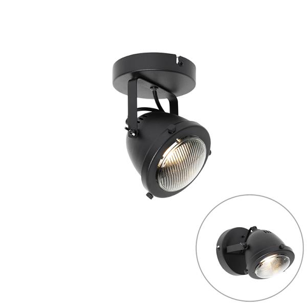 Průmyslové bodové světlo černé nastavitelné - Emado