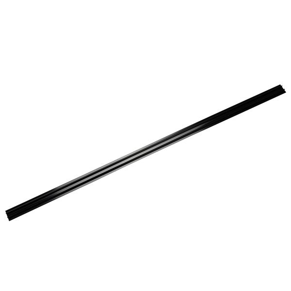 Krycí lišta 1-fázová kolejnice černá 87 cm