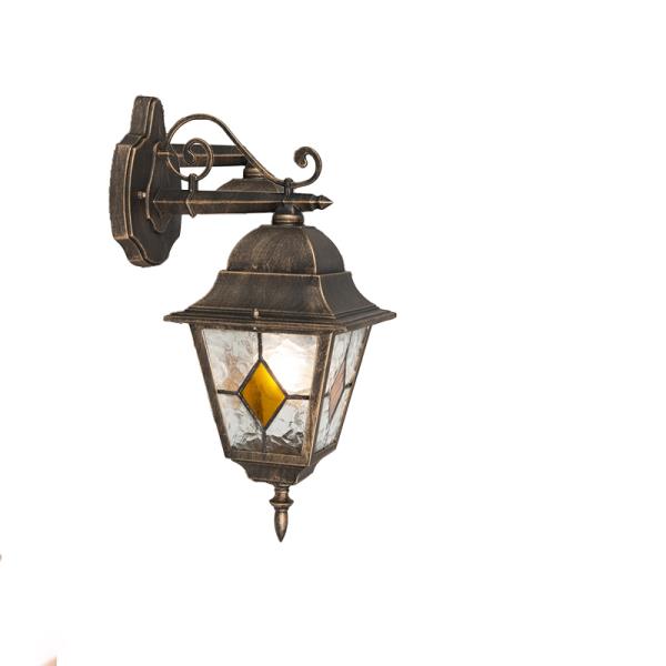 Chytrá venkovní nástěnná lampa svintage designem bronzová vč. Wifi A60 - Antigua
