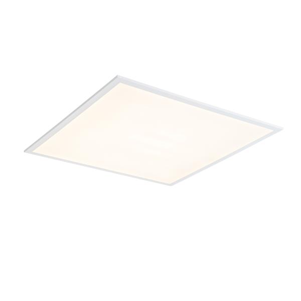 Zapuštěný LED panel bílý čtvercový vč. LED 3000K - 6500K s přepínačem DIP - Seagal