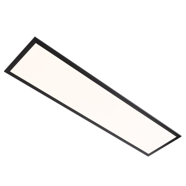 Moderní LED panel černý 100 cm vč. LED stmívání do teplé bílé - Armstrong