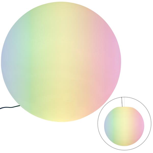 Chytrá venkovní lampa bílá 77 cm IP65 vč. WiFi A60 - Nura