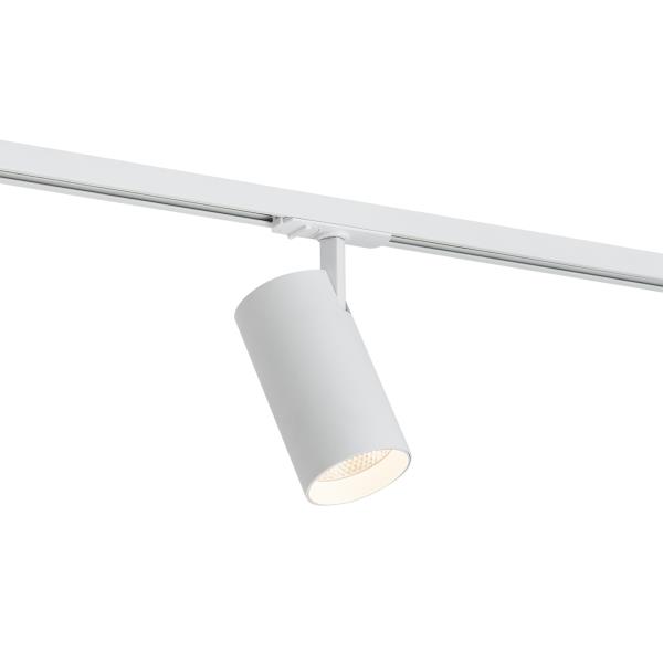 Moderní bodové svítidlo bílé pro 1fázový kolejnicový systém vč. LED - Iconic Mark