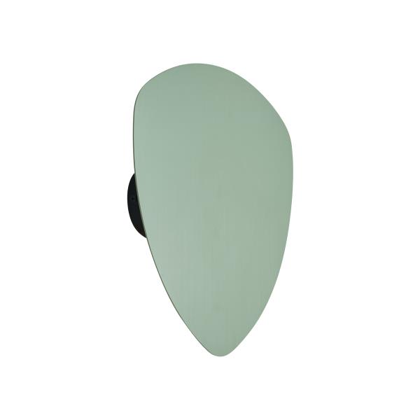 Designová nástěnná lampa zelená organická 32cm 2-světla - Pulley