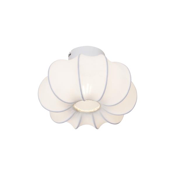 Japandi stropní svítidlo bílé 27 cm - Plu Asyesha