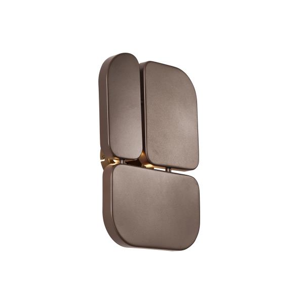 Designová nástěnná lampa bronzová 3-světla - Planes