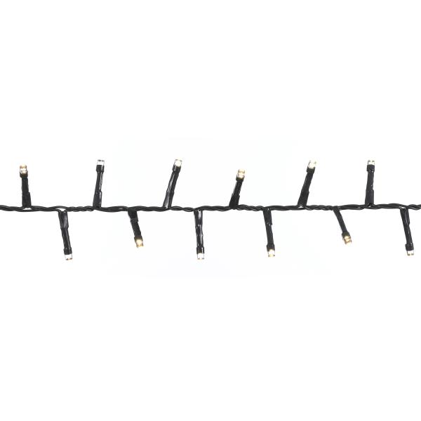 Vánoční světelný řetěz zelený se 700 LED diodami bílý 14m IP44 - Prancer