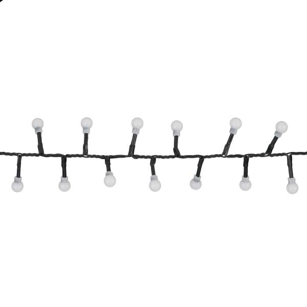 Vánoční světelný řetěz zelený s 550 LED diodami bílý 14m IP44 - Comet