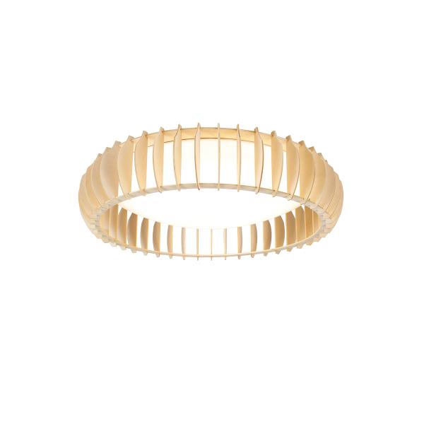 Skandinávské stropní svítidlo béžové 60 cm vč. LED - Monte