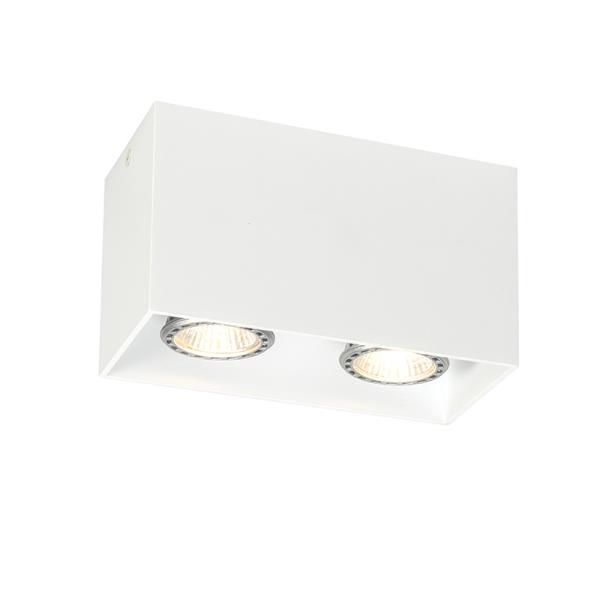 Designové bodové světlo bílé - Qubo 2