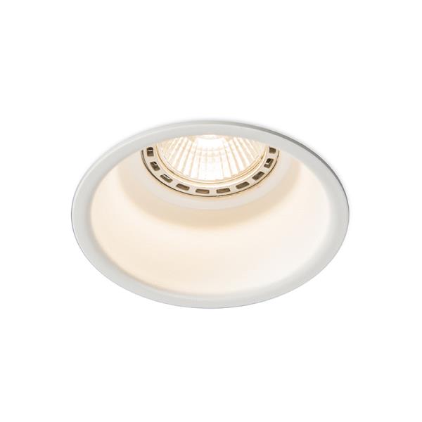 Moderní kulaté zapuštěné bodové světlo bílé - Dept