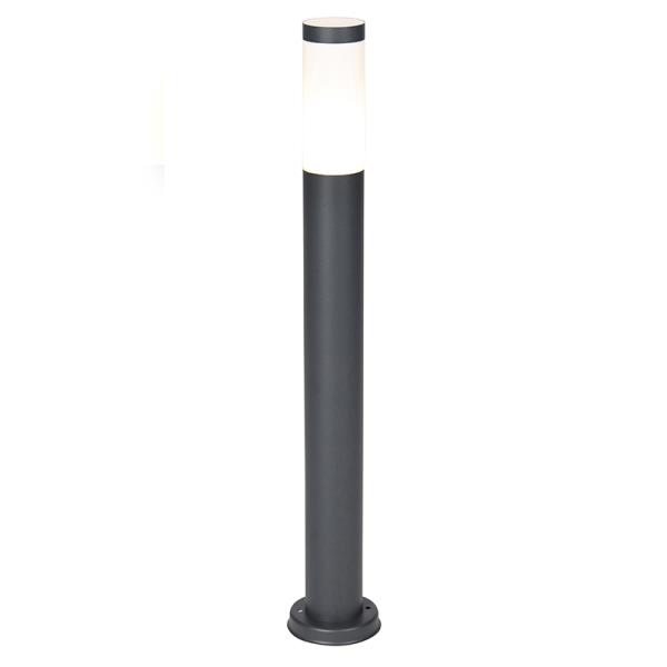 Bollard sloupková lampa antracitově šedá 80 cm IP44 opal - Rox