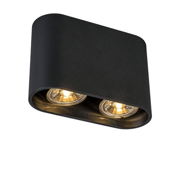 Moderní bodové světlo černé - Ronda Duo