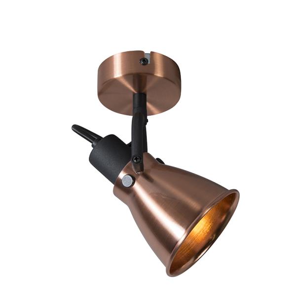 Klasické bodové světlo měděné - Jos 1