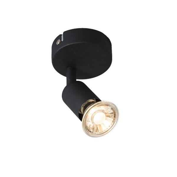 Moderní bodové světlo černé otočné - Jeany