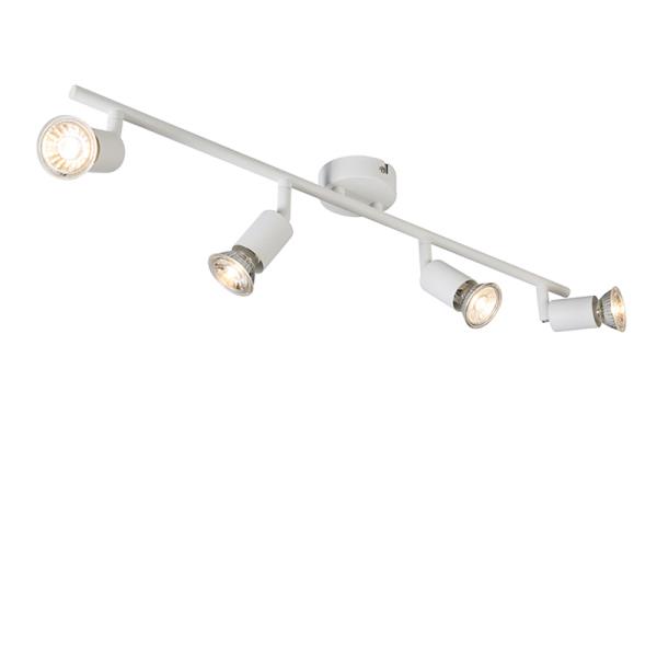 Moderní bodové světlo bílé otočné 4-světlo - Jeany
