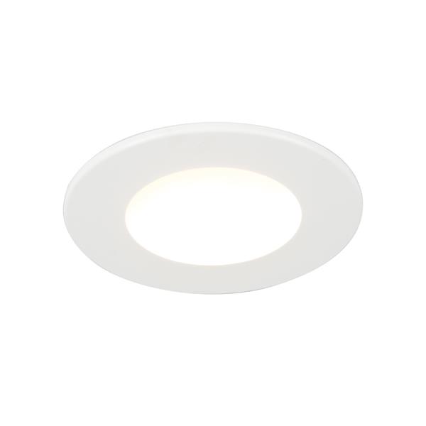 Moderní bodové světlo bílé 9 cm vč. LED IP65 - Blanca