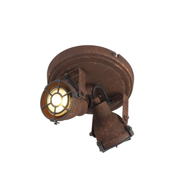 Průmyslové bodové světlo rezavé 2-světlo - Sorra