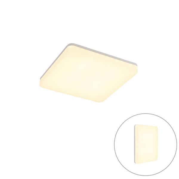 Moderní čtvercové stropní svítidlo vč. LED - Plater