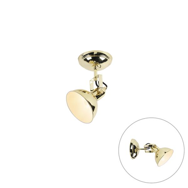 Průmyslové kulaté bodové světlo zlaté 1-světlo - Tommy