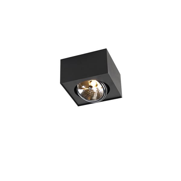 Designové bodové světlo černé čtvercové - Kaya