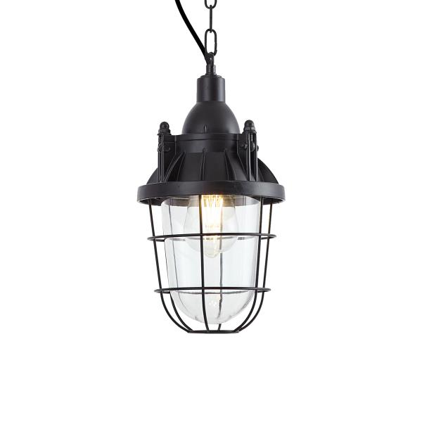 Průmyslové závěsné svítidlo černé - Cabin