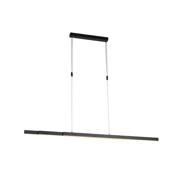 Závěsné svítidlo antracitové vč. LED a stmívače s nastavitelnou výškou - Juliet